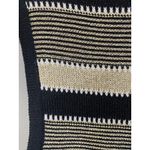 St. John  Sport P Wool Blend Black Gold Striped Sleeveless Tank Top Sweater EUC Photo 8