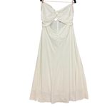 Petal and Pup  NWOT $99 White strapless rosetta midi dress XL 16 Photo 1