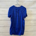 Athleta  |Women Half Zipper Athletic Workout Top Royal Blue Size Large Photo 1