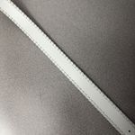 Chicos Leather Belt Small Womens White Embellished Buckle Beaded Faux Turquoise Photo 3