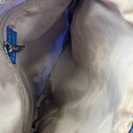 Kipling  nylon royal blue zipper crossbody monkey casual outdoor adjustable Photo 7