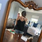 The Limited Black Strappy Flowy Tank Photo 1