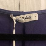 Grace Karin Grace‎ Karin navy blouse size L flutter sleeve NEW Photo 3