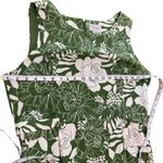 Villager Liz Claiborne Women Floral Sleeveless Lined Sheath Dress Green Size 14 Photo 6