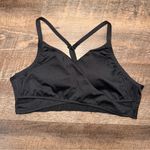 Victoria's Secret PINK Victoria’s Secret Ultimate Lightly Lined Black Sports Bra Size Large NWOT Photo 2