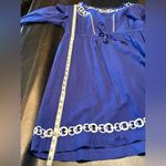 Banana Republic  Royal Blue and White dress/coverup. Size M Photo 9