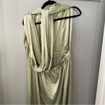 NWT Identity Lingerie Sage Green Bridesmaid Infinity Dress Photo 4