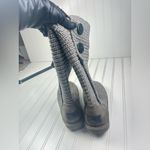 UGG  Gray Classic Cardy Knit Sweater Boots Women’s Size 6 Photo 4
