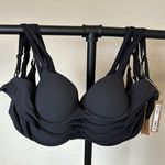SKIMS NWT ‎ Fits Everybody Demi Push-Up T-Shirt Bra BR-UWR- 2295 ONYX 32A Photo 10