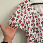 J.Crew  Tiered poplin puff-sleeve romantic cocktail midi dress XL Photo 7