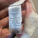 Faherty  Didion organic hemp/cotton pink and white tie dye size small Photo 5