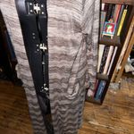 LuLaRoe  Sarah heathered brown L Duster sweater coat Photo 1