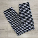 Onzie  Black White Houndstooth High Rise Bike Short Photo 0