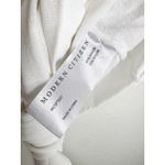 Modern Citizen Jude Cropped Wrap Top Size Small White Crepe Minimalist Chic Photo 6