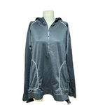 Good American Hero Performance Black Hoodie Tunic Size 2/3 M/L Photo 2