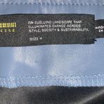 Finesse brand Finesse blue strapless mini dress size Medium faux leather Photo 8