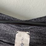 Lululemon  Var-City Muscle Tank in Heathered Black size 2 lightweight top crew Photo 7