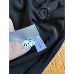 M.M. LaFleur Shirt Womens Medium Black Surplice 3/4 Sleeve Blouse HOCR Photo 4