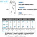High Waist Yoga Pants with Pockets Workout Running Capri Leggings Dark Gray S Photo 5