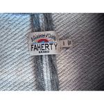 Faherty Inlet Knit Blazer Woman's Large Heather Gray Sport Coat 2 Button Cotton Photo 6