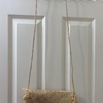 Mar Y Sol Lila Raffia Straw Bag Crossbody Purse Natural Handmade Boho Coastal Photo 1