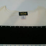 Bob Mackie BOB MACHIE SWEATER WITH CRYSTALS SIZE XL Photo 4