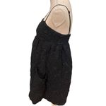 Line and Dot  Delilah Mini Dress Black Jacquard Satin Tie XS NWT Photo 4