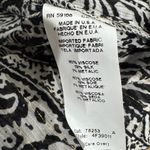 Fifteen Twenty Black White Gold Tie Neck Blouse Women’s XS Photo 3