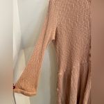 Free People Beach Blossom Button Up T-Shirt Mini Dress XS Photo 3