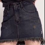 One Teaspoon  One X 2020 Fox Denim Mini Skirt Photo 0