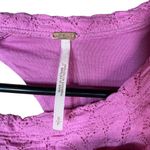 Free People Tea Time Plumeria Balloon Sleeve Top Size Small Photo 4