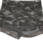Athleta Womens Printed Mesh Racer Run Short 4" Green Camo Running Shorts Size S Photo 0
