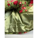 Vintage Inspired Rose Floral Green Corduroy Blazer Jacket Sz M Retro Girl Boss Size M Photo 6