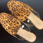 A New Day  cheetah print mules - size 8 Photo 0