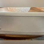 Kate Spade Felix Riverside Street Satchel SMOOTH LEATHER GREY PALE EUC Photo 9