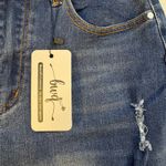 BWQ Jeans for Women Size 26 High Waist Capris Leg Mom Jeans Photo 3