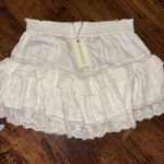 Love Shack Fancy New with tags  XL Tanisha white skirt (runs small to me)  Photo 0