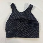 Lululemon Wunder Train Long Line Bra Medium Support Size 4 Le Tigre Camo Coal Photo 0