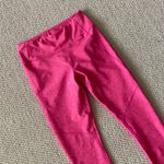 Outdoor Voices 3/4 Warmup Leggings Flamingo Pink Textured Compression Like New Photo 5