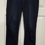Paige  Jeans Womens 29 Manhattan Dark Blue Indigo Wash Bootcut Stretch Denim Photo 0