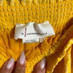 Anthropologie Yellow Tube Top Size Xsmall 126 Photo 2
