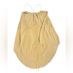 Urban Renewal by UO Raw Hem Slip Dress Mustard Yellow Sustainably Chic Sz M Photo 1