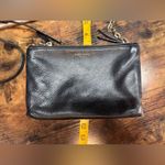 Henri Bendel ‎ Vintage Black Leather Purse OS Photo 13