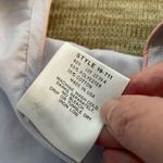 Vintage 80s Byer Too! Shirt Dress Pastel Lavendar Aqua Pink M Purple Size M Photo 8