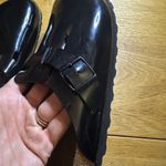 Birkenstock  Boston hex black patent leather 38 (7.5) Photo 7