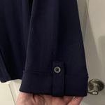 Studio Works Petite Size Medium Navy Blue Open Front Cardigan Photo 3