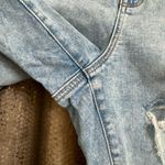 American Eagle  Light Wash Destroyed High Rise Stretch Jegging 12 Short Photo 2