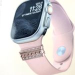 NIB Cylo Pop Silicone Apple Watch Band With Charms Orange Photo 1