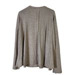 Love Riche  V-Neck Long Sleeve Top Womens 3X Taupe Soft Stretchy Cool Girl Casual Photo 4
