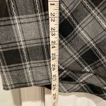 NWOT Serengeti Size 1X Black Gray Plaid Front Pleated Elastic Waist Maxi Skirt Photo 1
